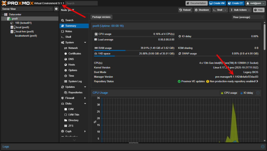 Proxmox VE 9.1 Launches with OCI Image Support, vTPM Snapshots, and Big SDN Upgrades