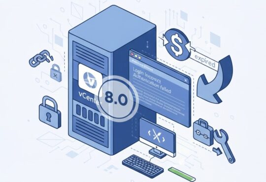 vCenter 8.0 Root Password Expired