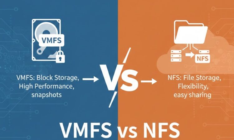 VMFS vs NFS: A Comprehensive Guide to VMware Storage Solutions 1 VMFS vs NFS: A Comprehensive Guide to VMware Storage Solutions