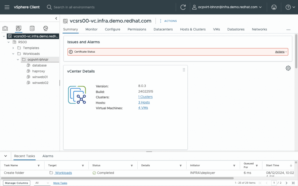Migrating from VMware to OpenShift Virtualization 4 Migrating from VMware to OpenShift Virtualization