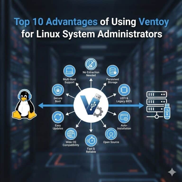 Top 10 Advantages of Using Ventoy for Linux System Administrators