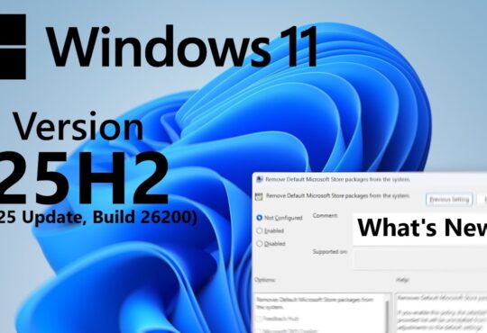 Windows 11 Version 25H2 Build 26200.7462 Microsoft MSDN
