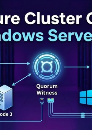 How to Configure Cluster Quorum in Windows Server 2025