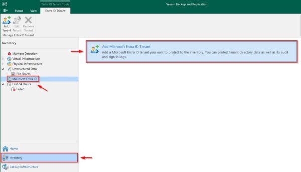 How to backup Microsoft Entra ID with Veeam