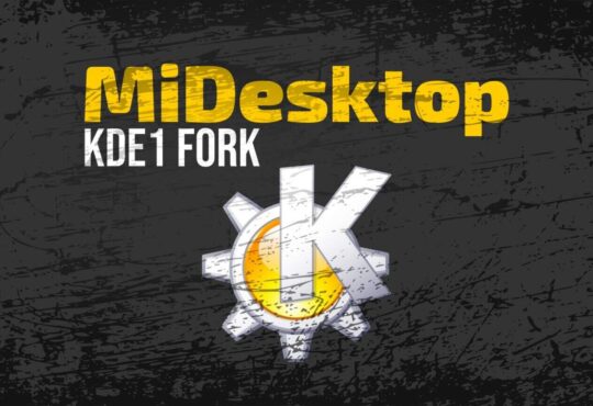 With a Touch of Nostalgia, MiDesktop Brings KDE 1 Back to Life