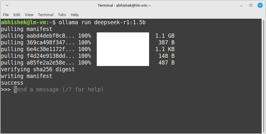 Run the DeepSeek R1 template on your local Linux system 2 Run the DeepSeek R1 template on your local Linux system