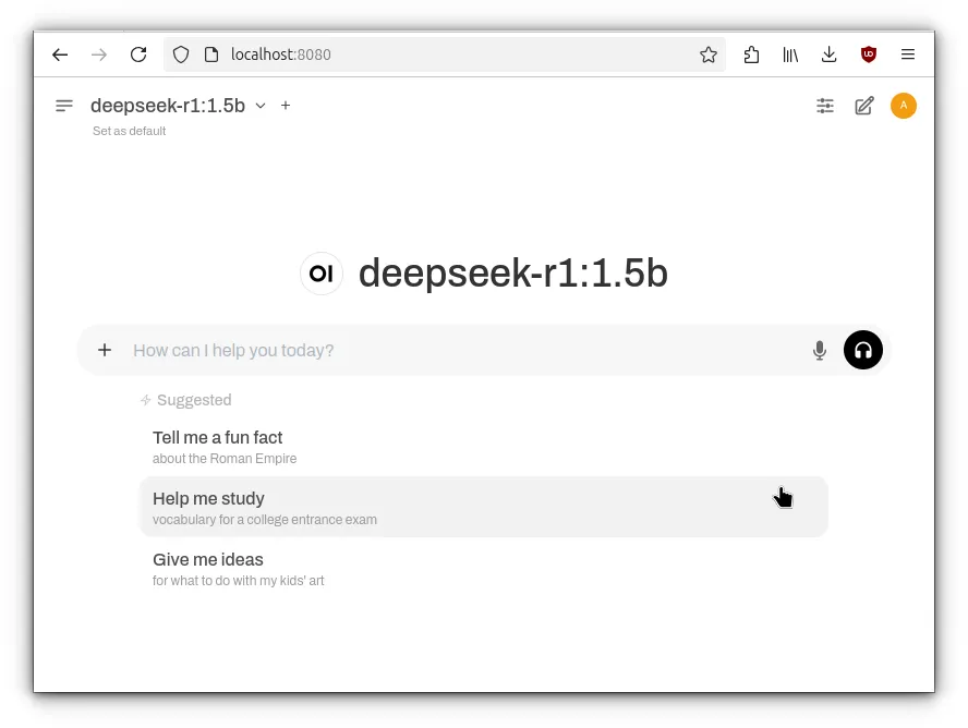 Run the DeepSeek R1 template on your local Linux system 11 Run the DeepSeek R1 template on your local Linux system