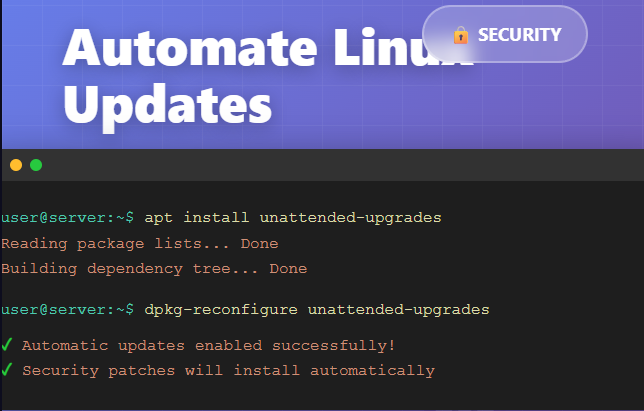 How to Enable Automatic Updates on Linux and Stay Secure