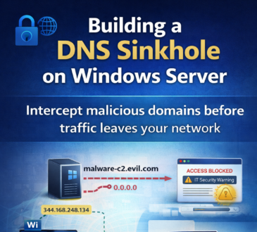 Setting Up a DNS Sinkhole with Windows Server 2025