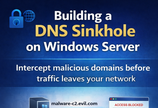 Setting Up a DNS Sinkhole with Windows Server 2025
