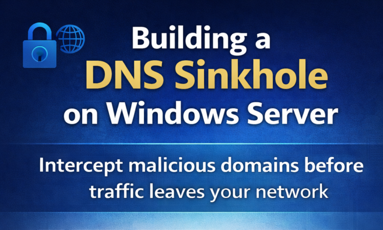 Setting Up a DNS Sinkhole with Windows Server 2025 5 Setting Up a DNS Sinkhole with Windows Server 2025
