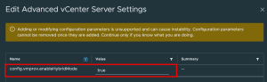 Cross vCenter vMotion workloads from vSphere 7.0 to vSphere 9.0