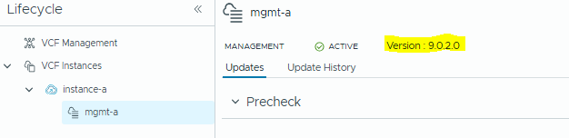 VCF 9.0.2 Upgrade/Patching Process