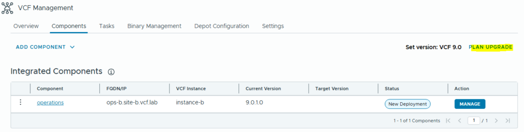 VCF 9.0.2 Upgrade/Patching Process