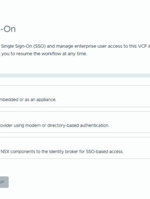 VCF 9 – Enable and Configure SSO Part 1 (Active Directory)