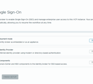 VCF 9 – Enable and Configure SSO Part 1 (Active Directory)