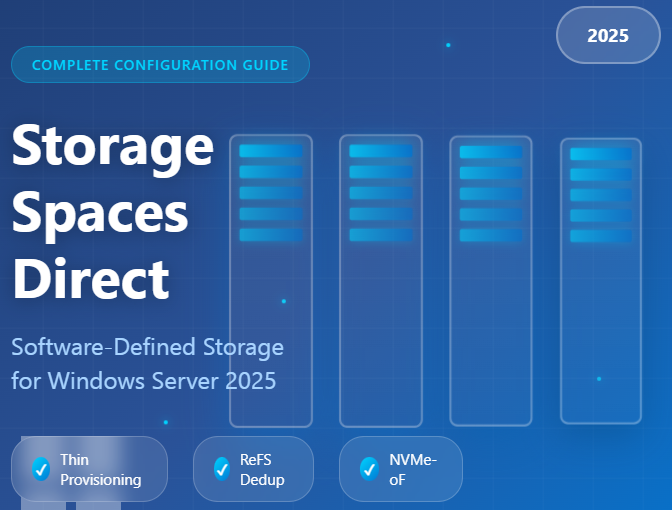 Mastering Storage Spaces Direct in Windows Server 2025