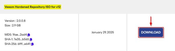 Veeam ISO Hardened Repository: Manual Backup Deletion