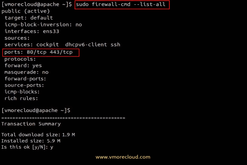 How to install Apache on Rocky Linux 10