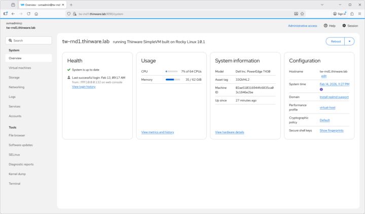 Thinware SimpleVM – A Free-Forever Hypervisor Alternative for VMware