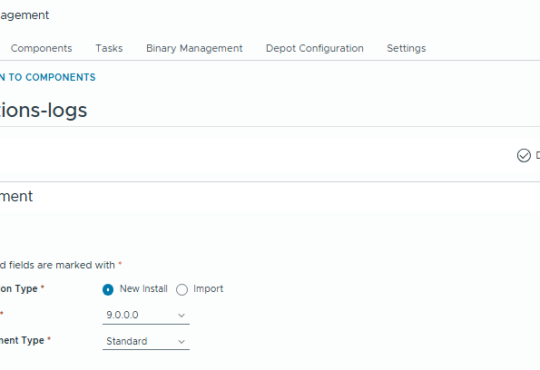 VCF 9 – Deploy VCF Operations for Logs 1 VCF 9 – Deploy VCF Operations for Logs