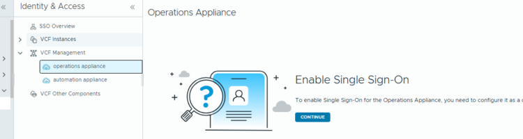 VCF 9 – Enable and Configure SSO Part 3 (Operations / Automation / Logs)