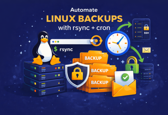 Automating Linux backups with rsync