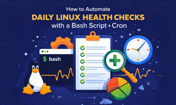 How to Automate Daily Linux Health Checks with a Bash Script + Cron