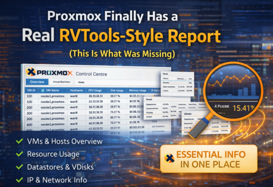 Proxmox Finally Has a Real RVTools-Style Report (This is What Was Missing)