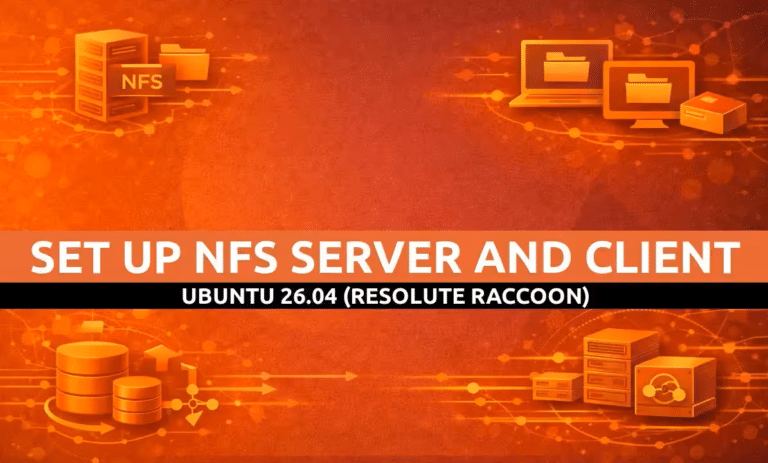 How to Set Up NFS Server and Client on Ubuntu 26.04