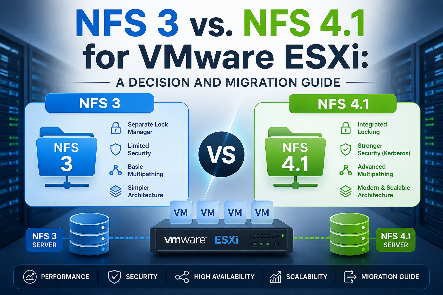NFS 3 vs. NFS 4.1 for VMware ESXi