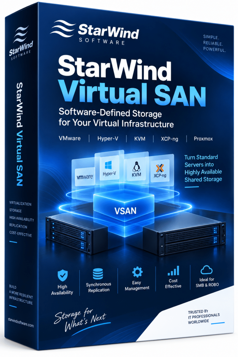 StarWind Virtual SAN 1 StarWind Virtual SAN