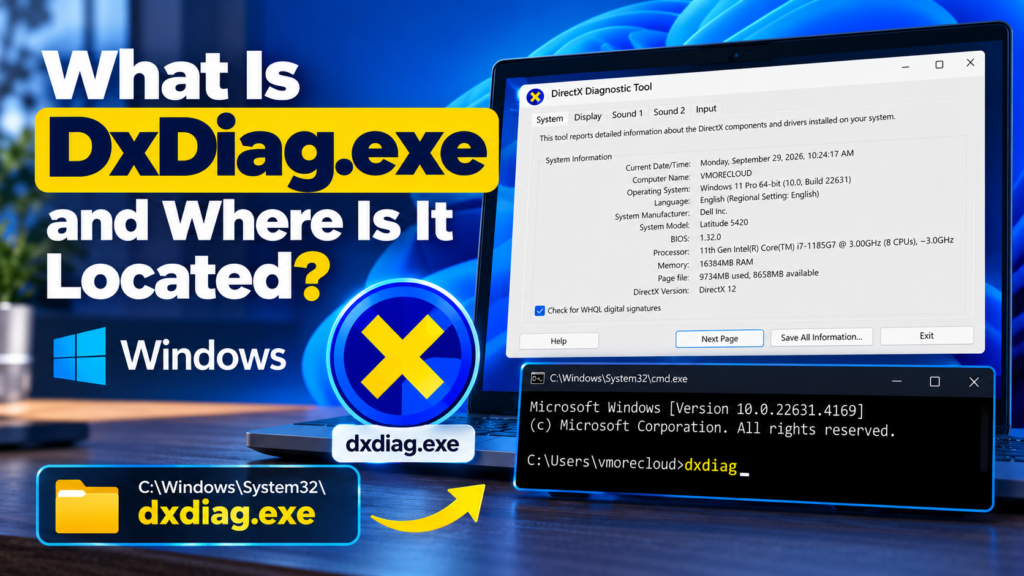 What is DxDiag.exe and Where is It Located in Windows