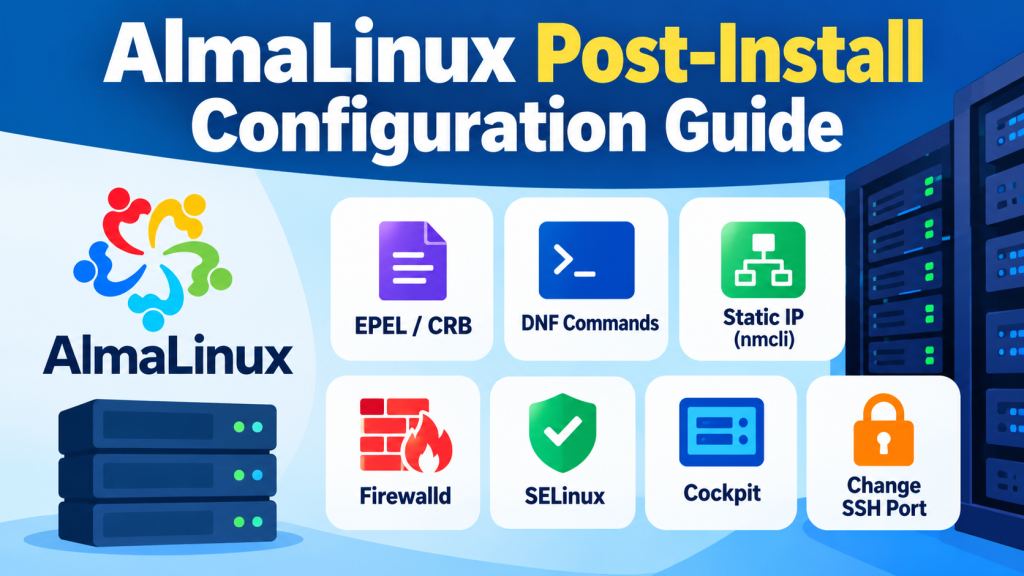 AlmaLinux Post-Install Configuration Guide