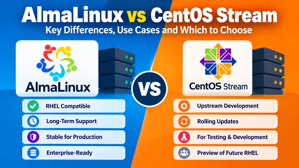 AlmaLinux vs CentOS Stream Comparison