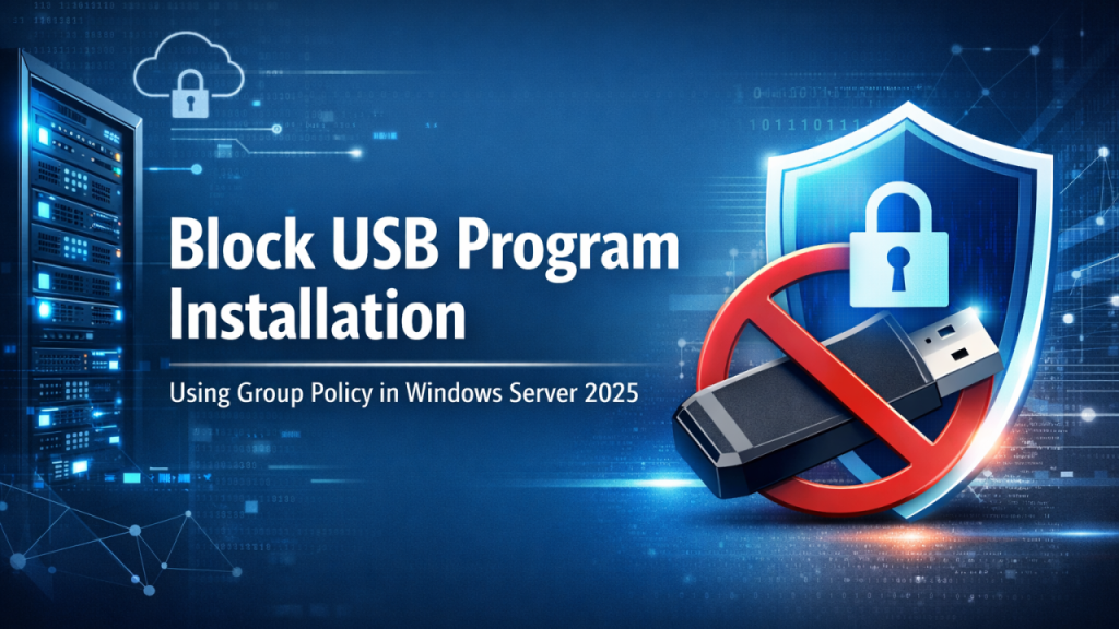 block program installation